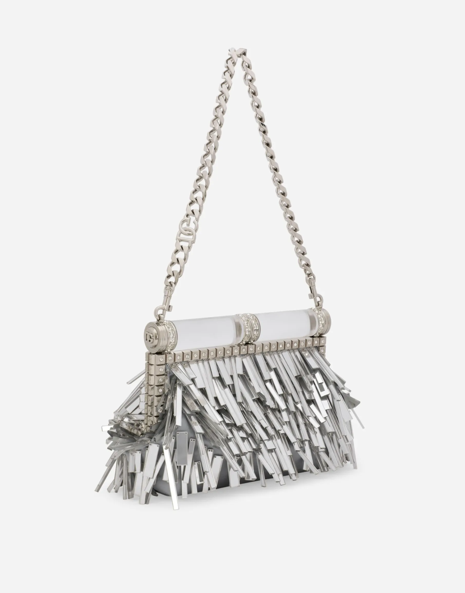 Mordore nappa bag with fringing