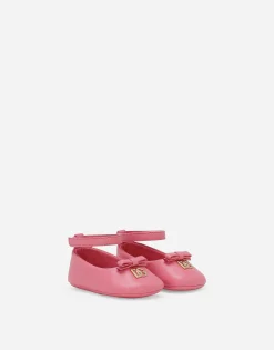 Nappa leather ballet flats