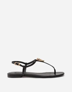 Nappa leather Devotion flip flops