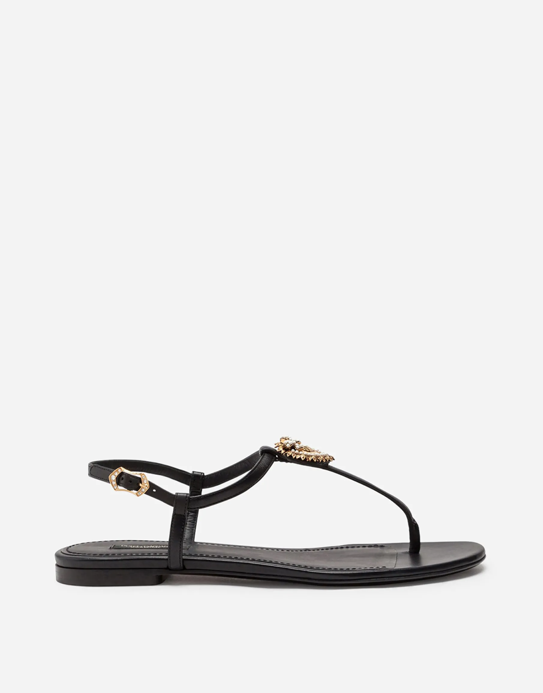 Nappa leather Devotion flip flops