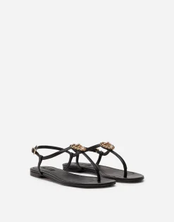 Nappa leather Devotion flip flops