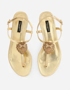 Nappa leather Devotion thong sandals