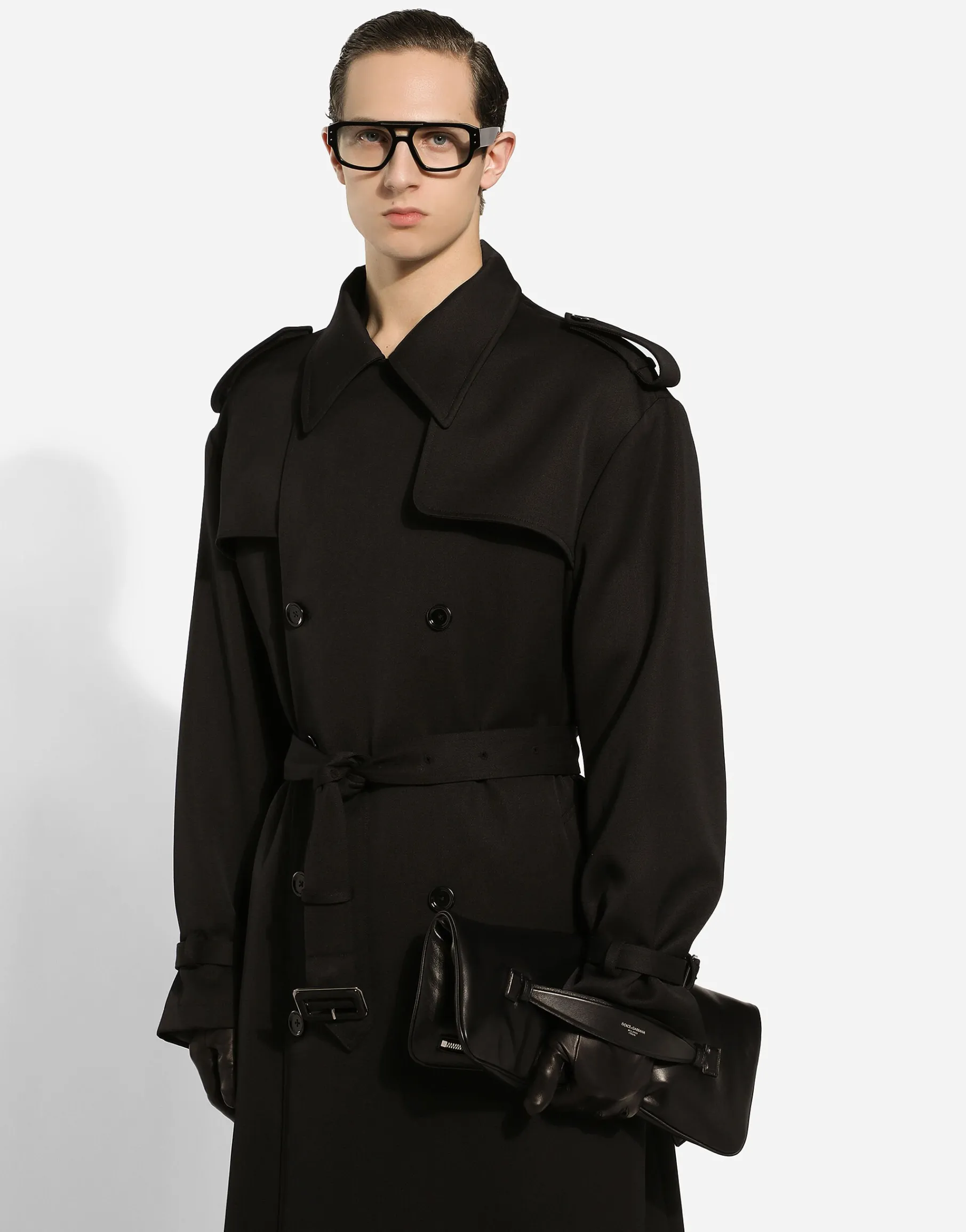 Nappa leather handbag