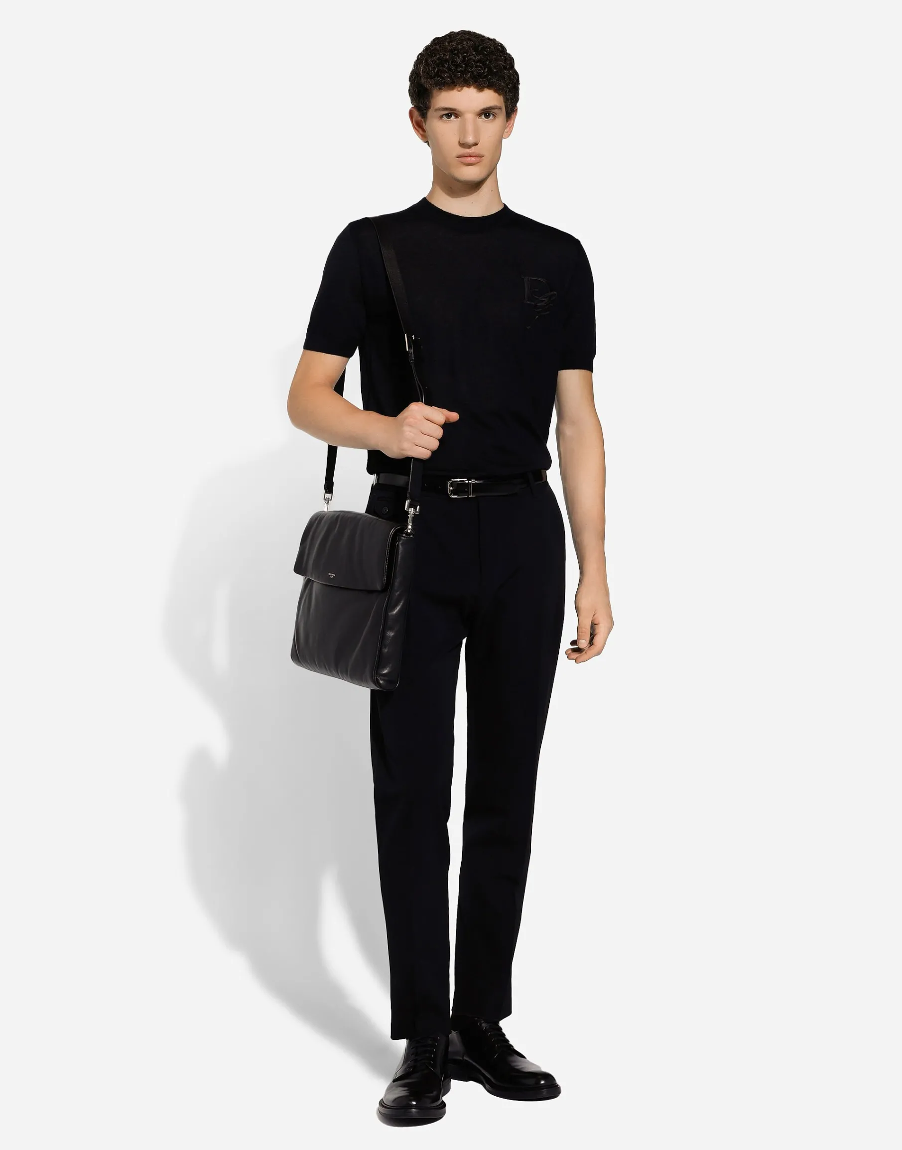 Nappa leather handbag
