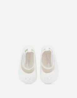 Nappa leather newborn ballet flats