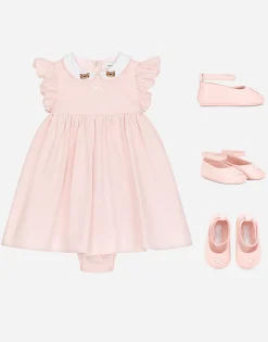 Nappa leather newborn ballet flats