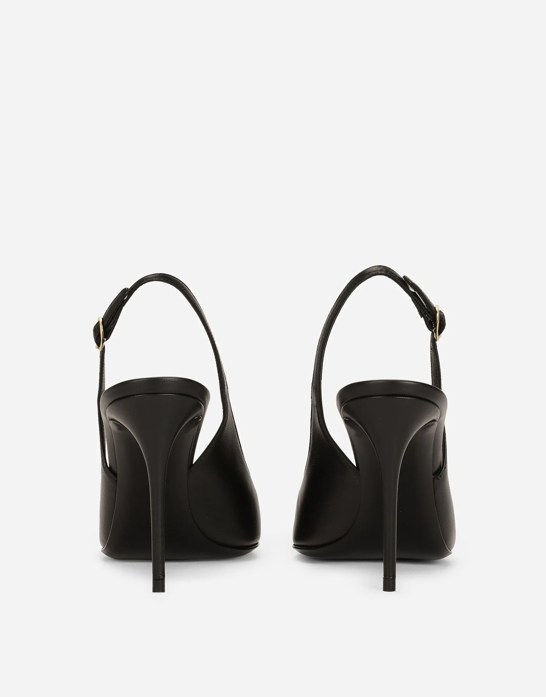 Nappa leather slingbacks