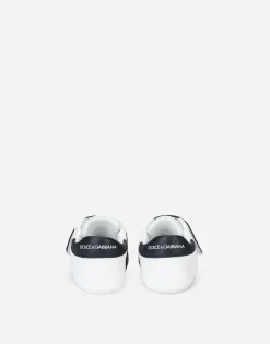 Nappa leather sneakers with logo