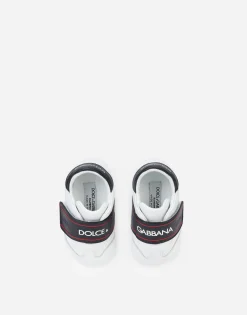 Nappa leather sneakers with logo