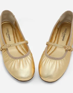 Nappa mordore ballet flats