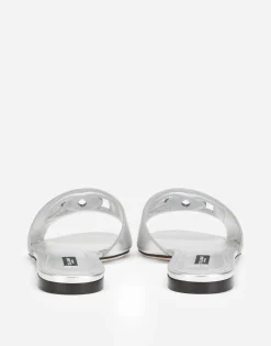 Nappa mordore slides with DG Millennials logo