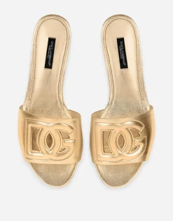 Nappa mordore slides with DG logo