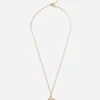 Necklace with angel medallion