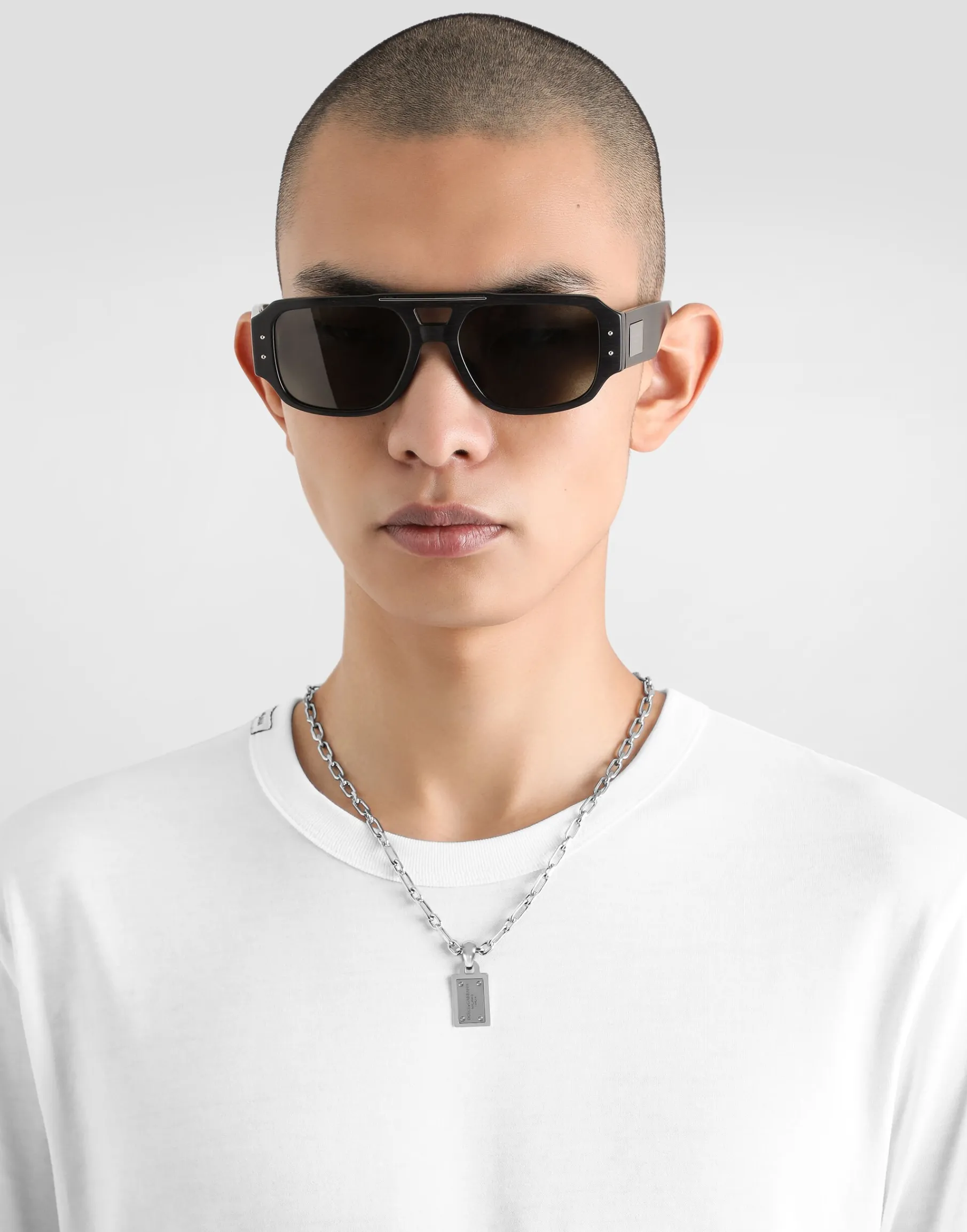Necklace with Dolce&Gabbana logo tag