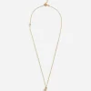 Necklace with good luck charm