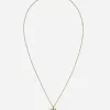 Necklace with good luck charm