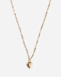 Necklace with heart charm