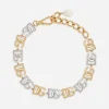 Necklace with multiple DG logos