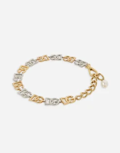 Necklace with multiple DG logos