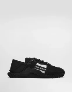 NS1 slip on sneakers in mixed materials