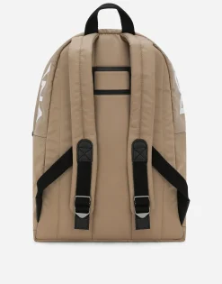 Nylon backpack with Dolce&Gabbana logo