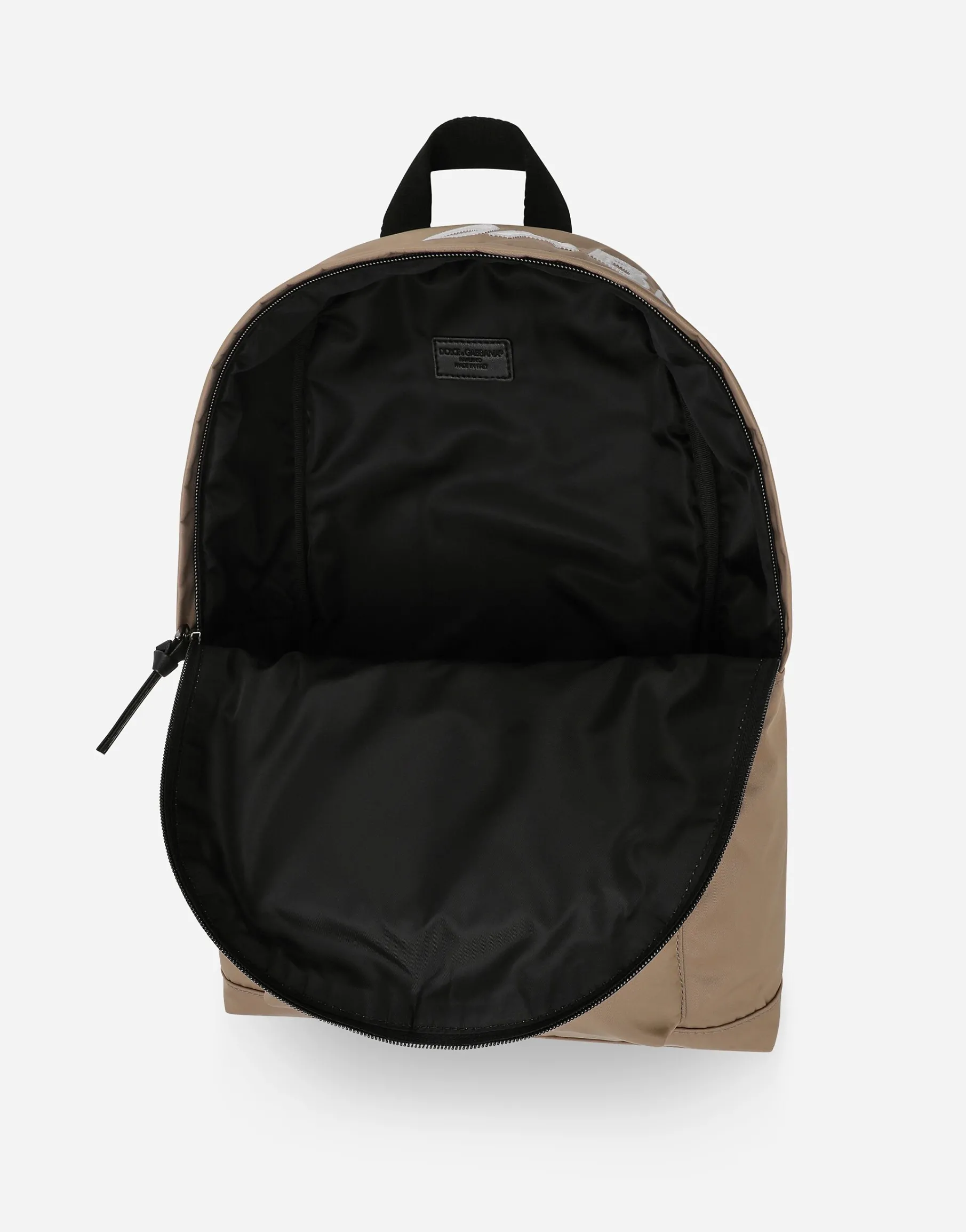 Nylon backpack with Dolce&Gabbana logo