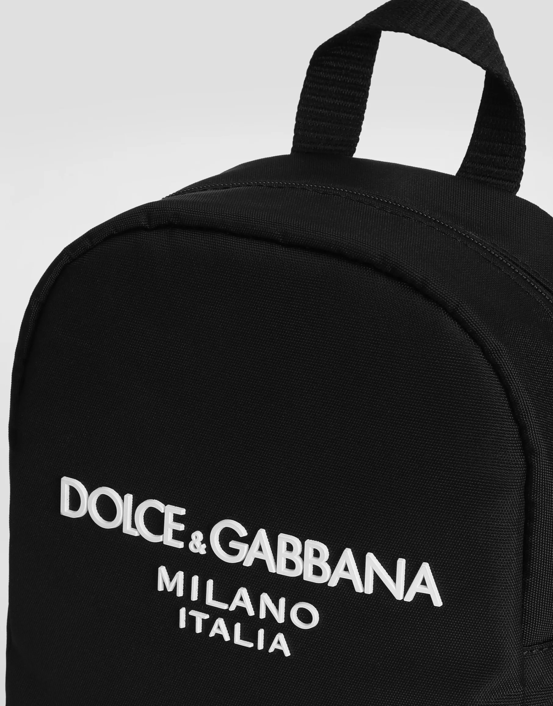 Nylon backpack with Dolce&Gabbana logo
