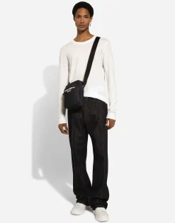 Nylon crossbody bag
