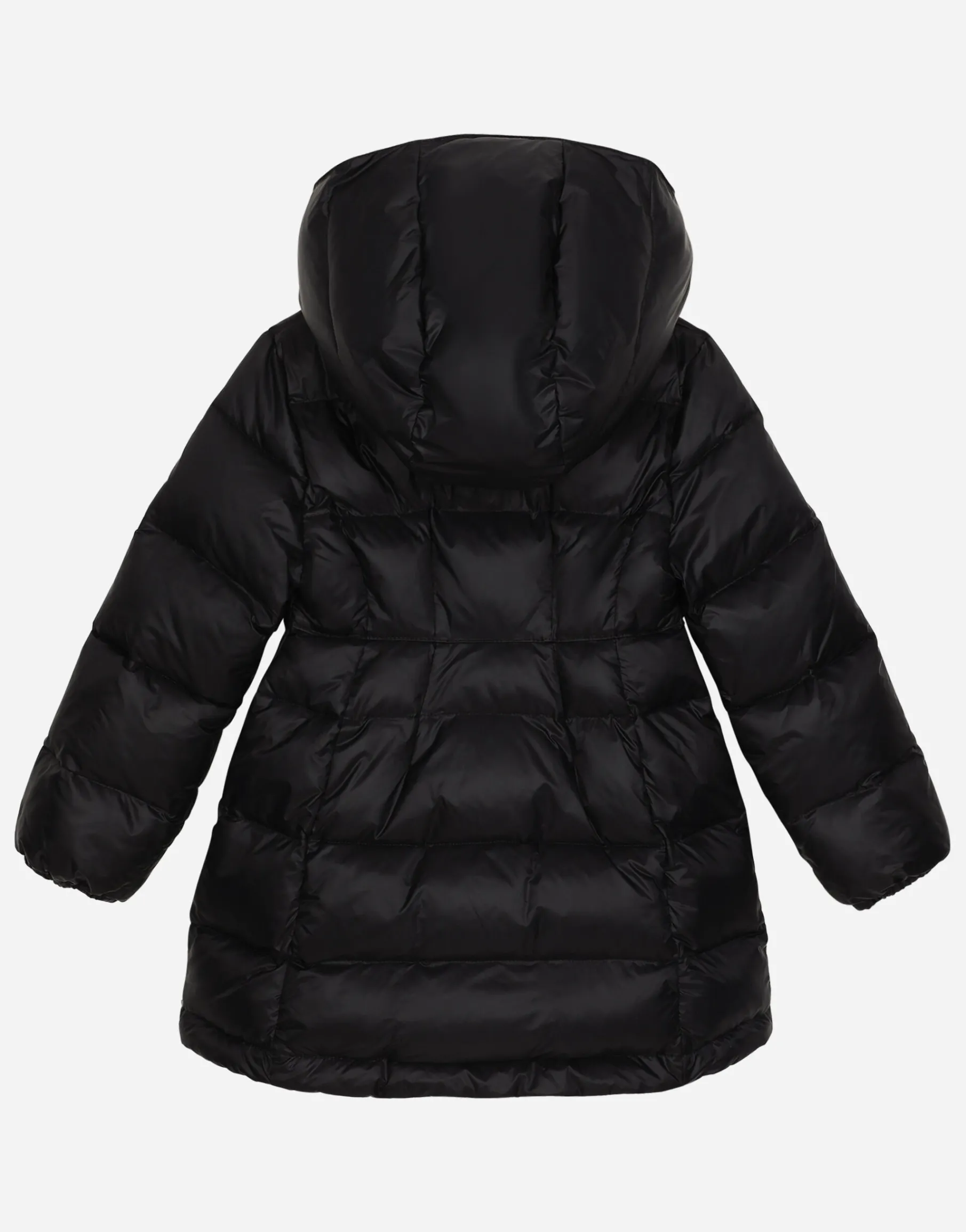 Nylon down jacket with DG logo