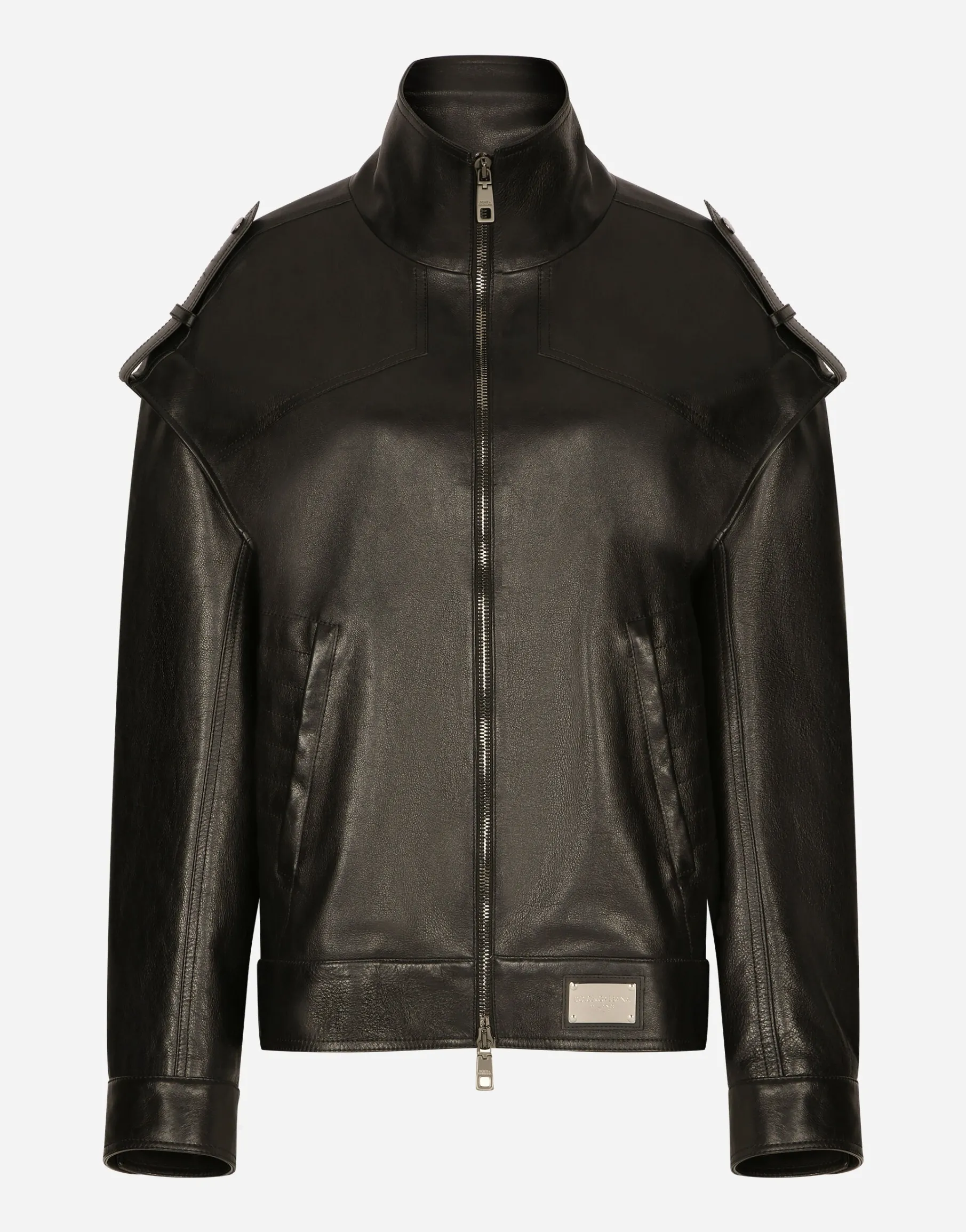 Oversize bullskin jacket