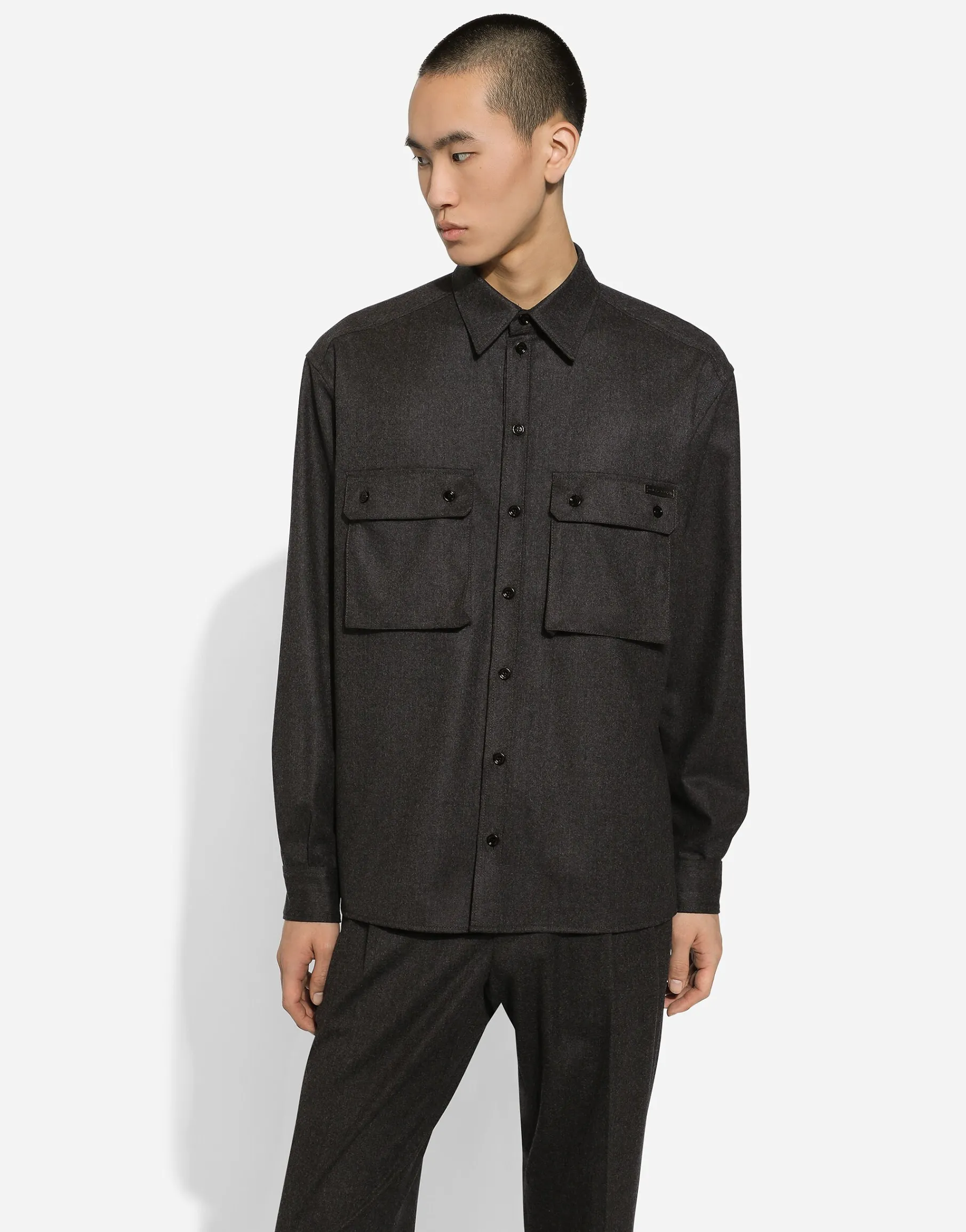 Oversize flannel shirt