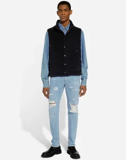 Padded lined vest