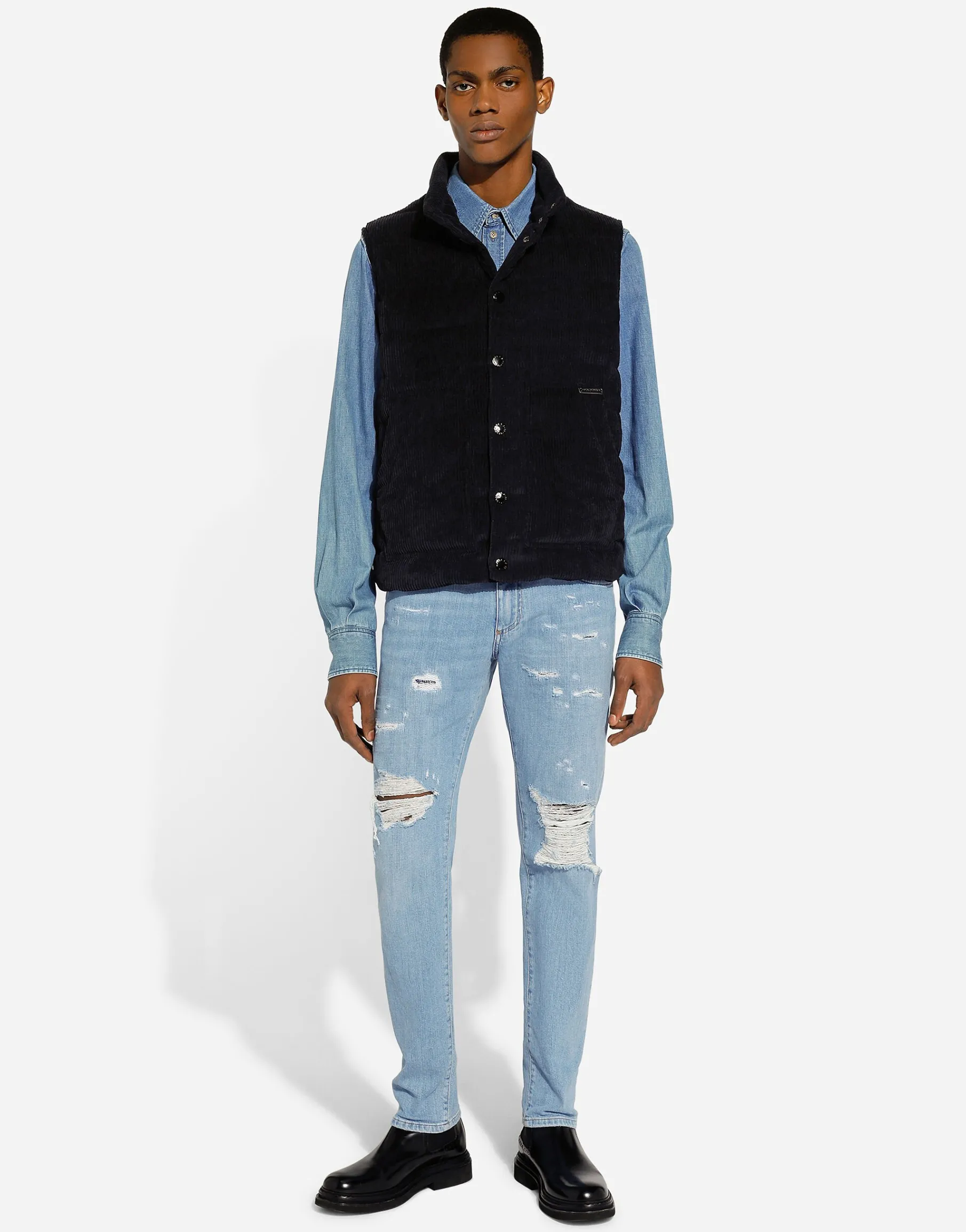 Padded lined vest