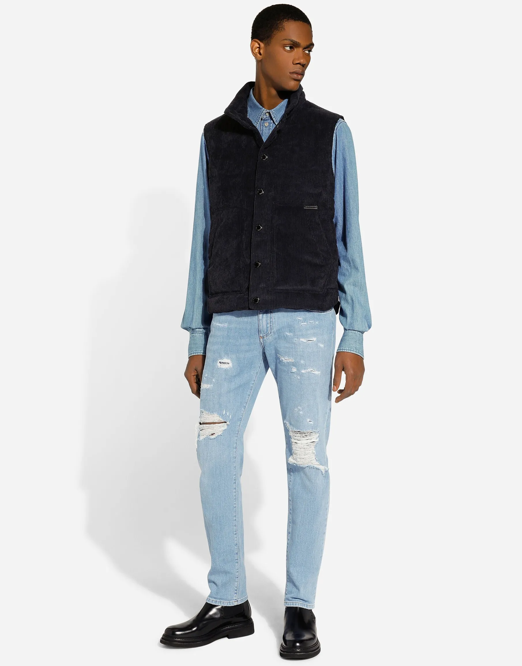 Padded lined vest