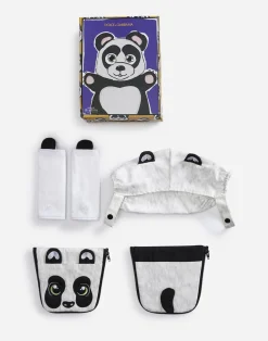 Panda cover for baby carrier