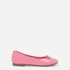 Patent leather ballet flats