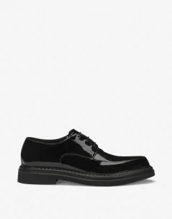 Patent leather Derby shoes