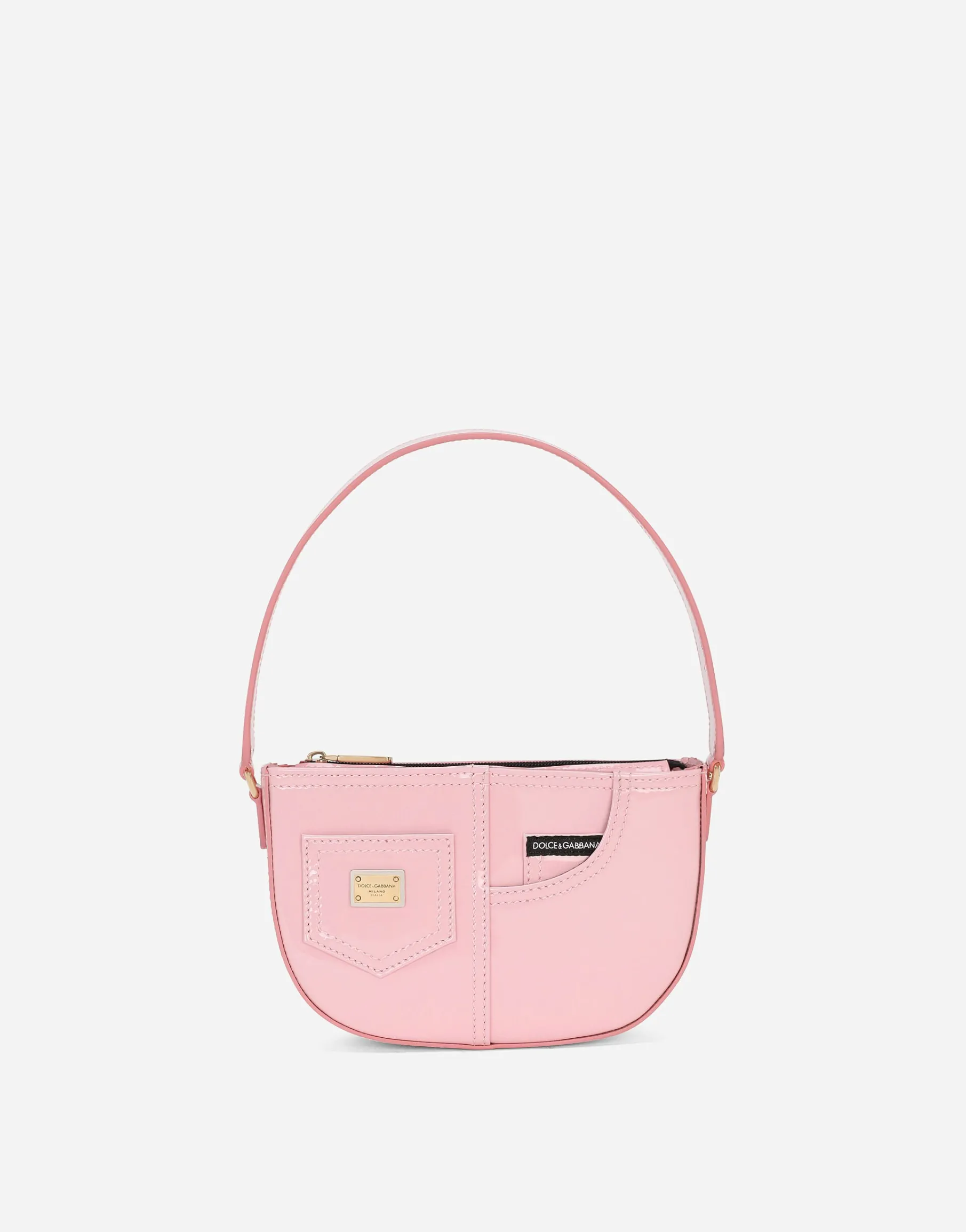 Patent leather DG Girlie shoulder bag
