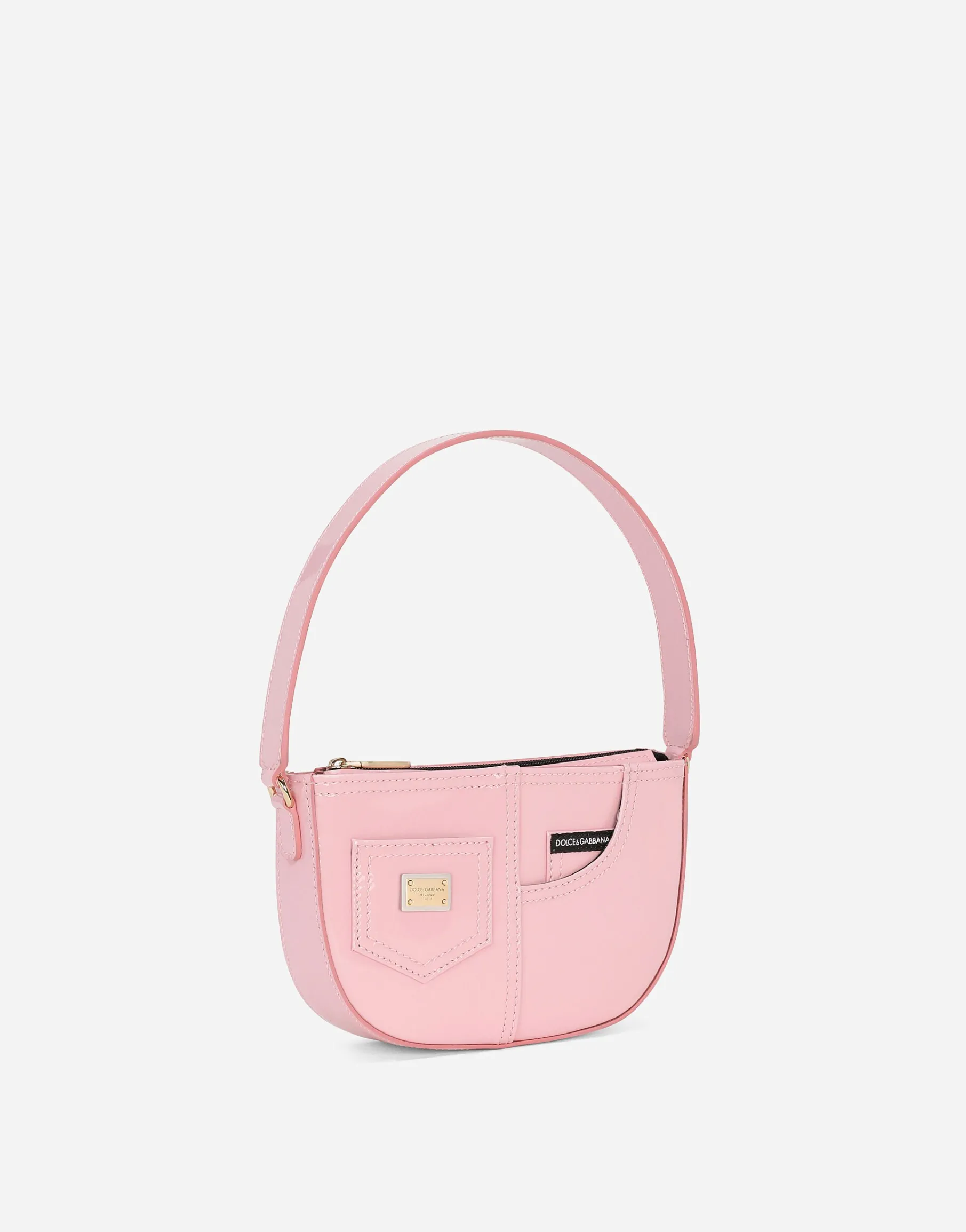 Patent leather DG Girlie shoulder bag