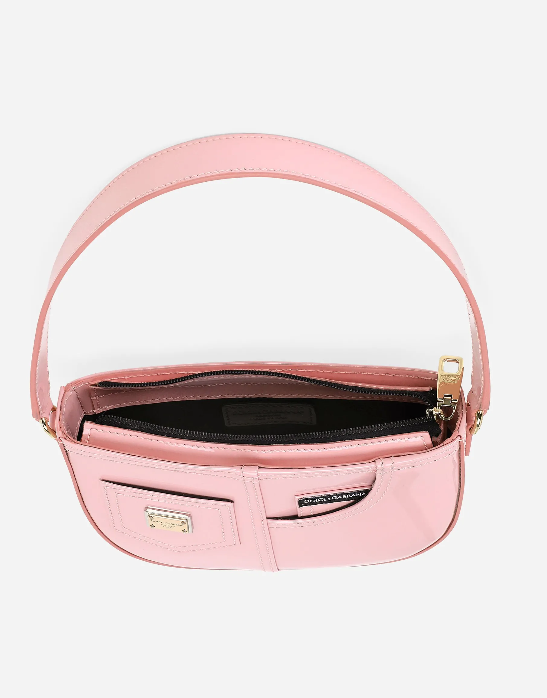 Patent leather DG Girlie shoulder bag