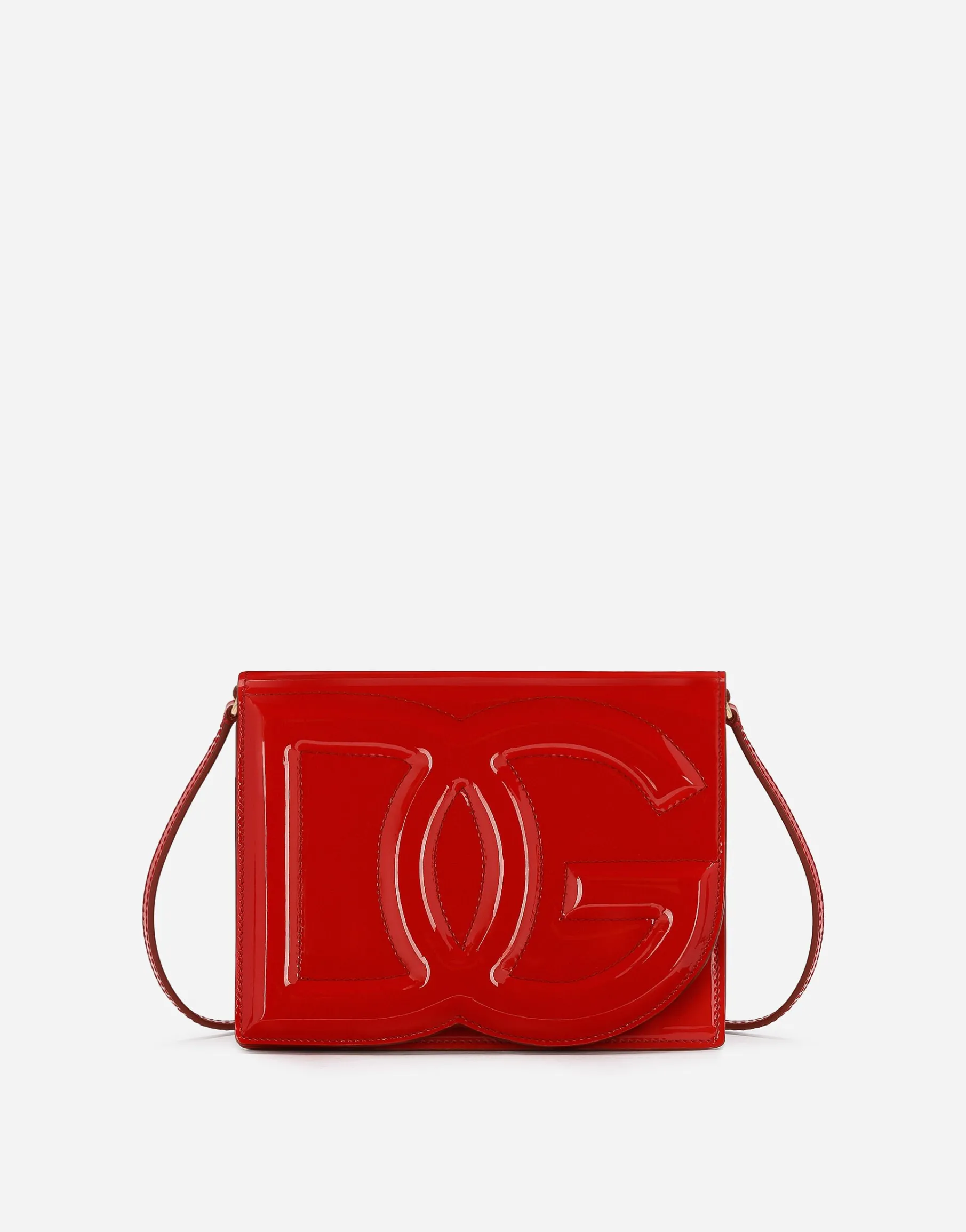 Patent leather DG Logo Bag crossbody bag