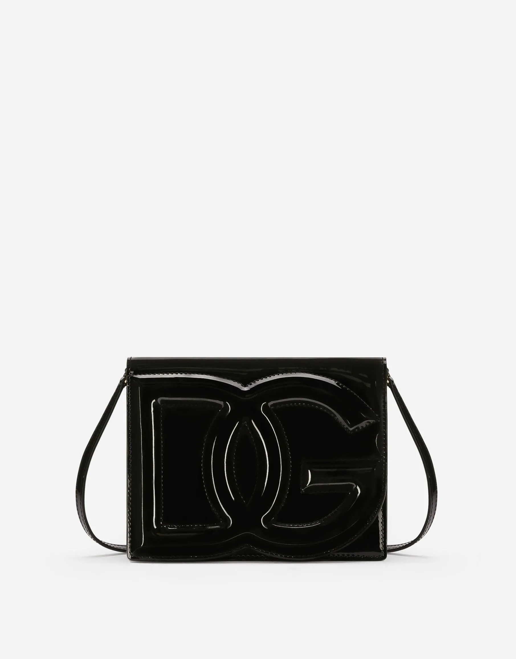 Patent leather DG Logo Bag crossbody bag