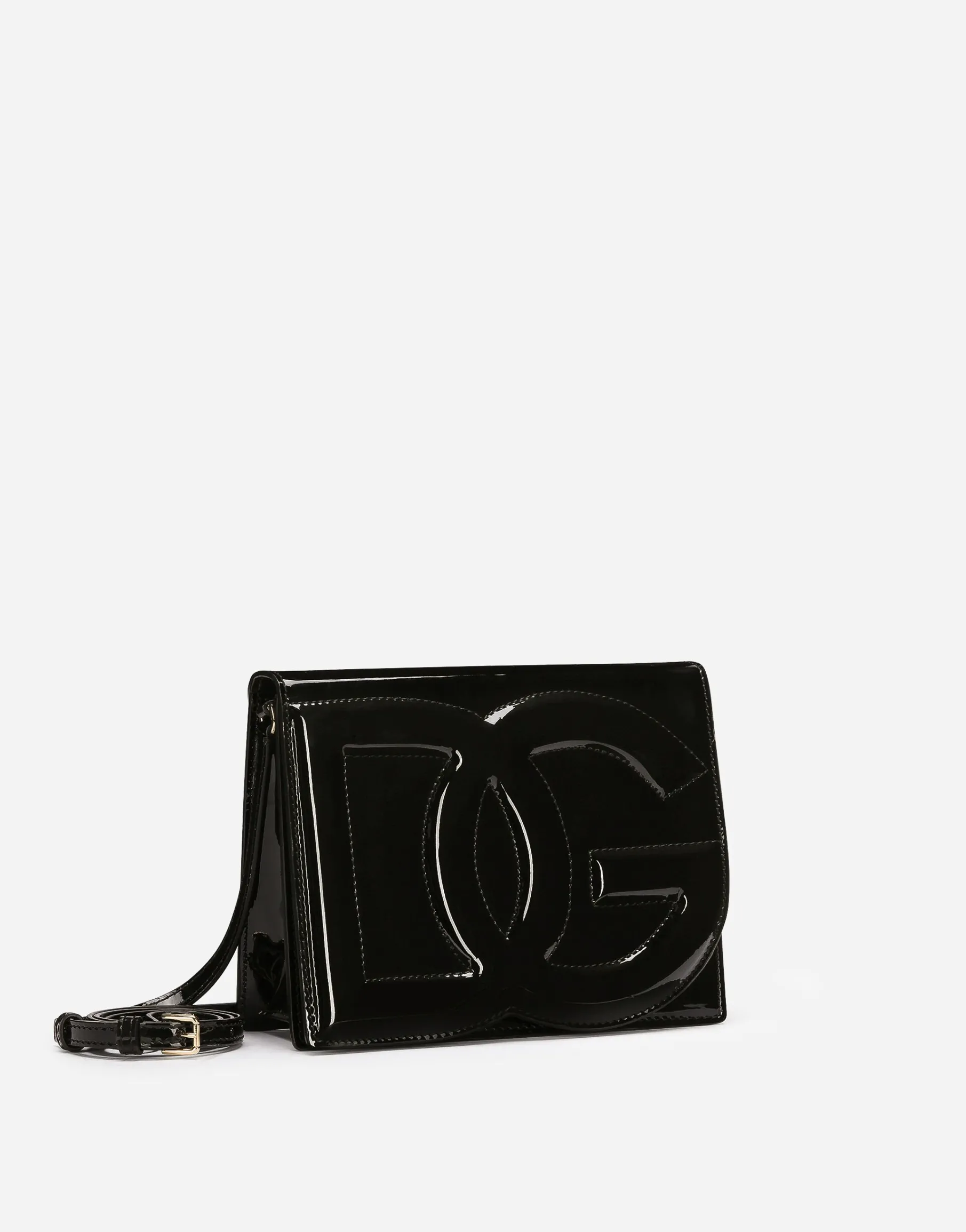 Patent leather DG Logo Bag crossbody bag