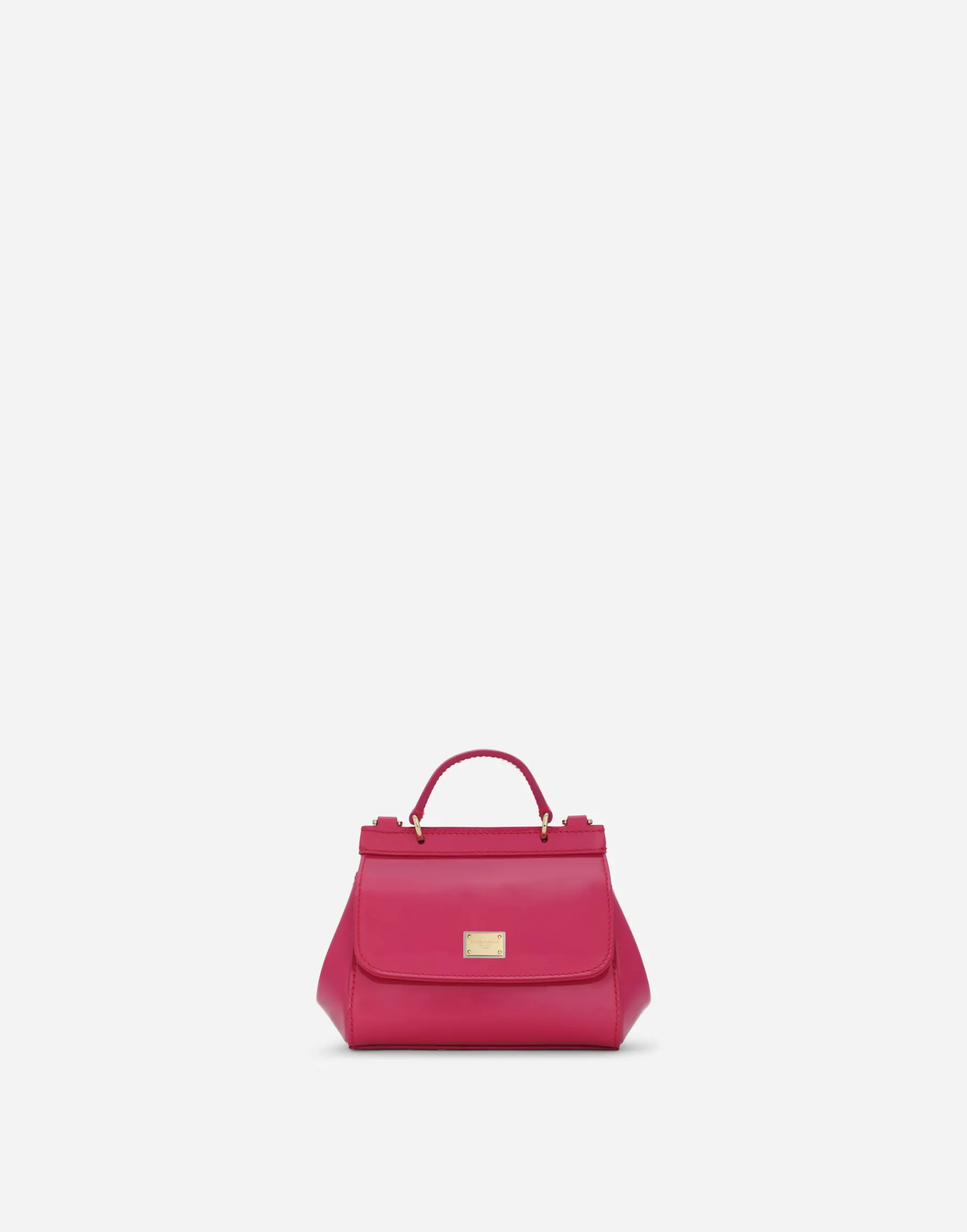 Patent leather mini Sicily bag
