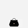 Patent leather mini Sicily bag