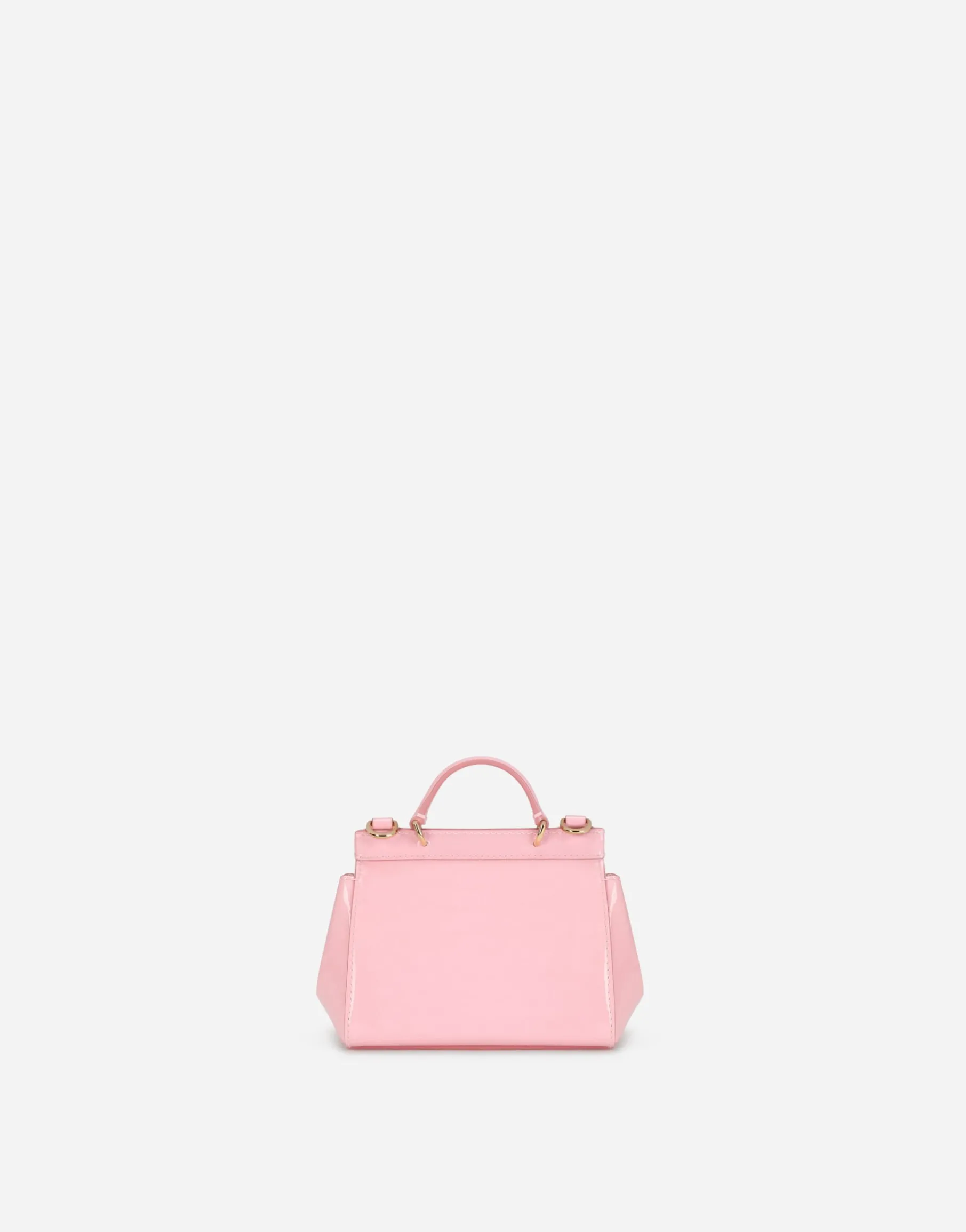 Patent leather mini Sicily bag