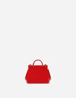 Patent leather mini Sicily bag
