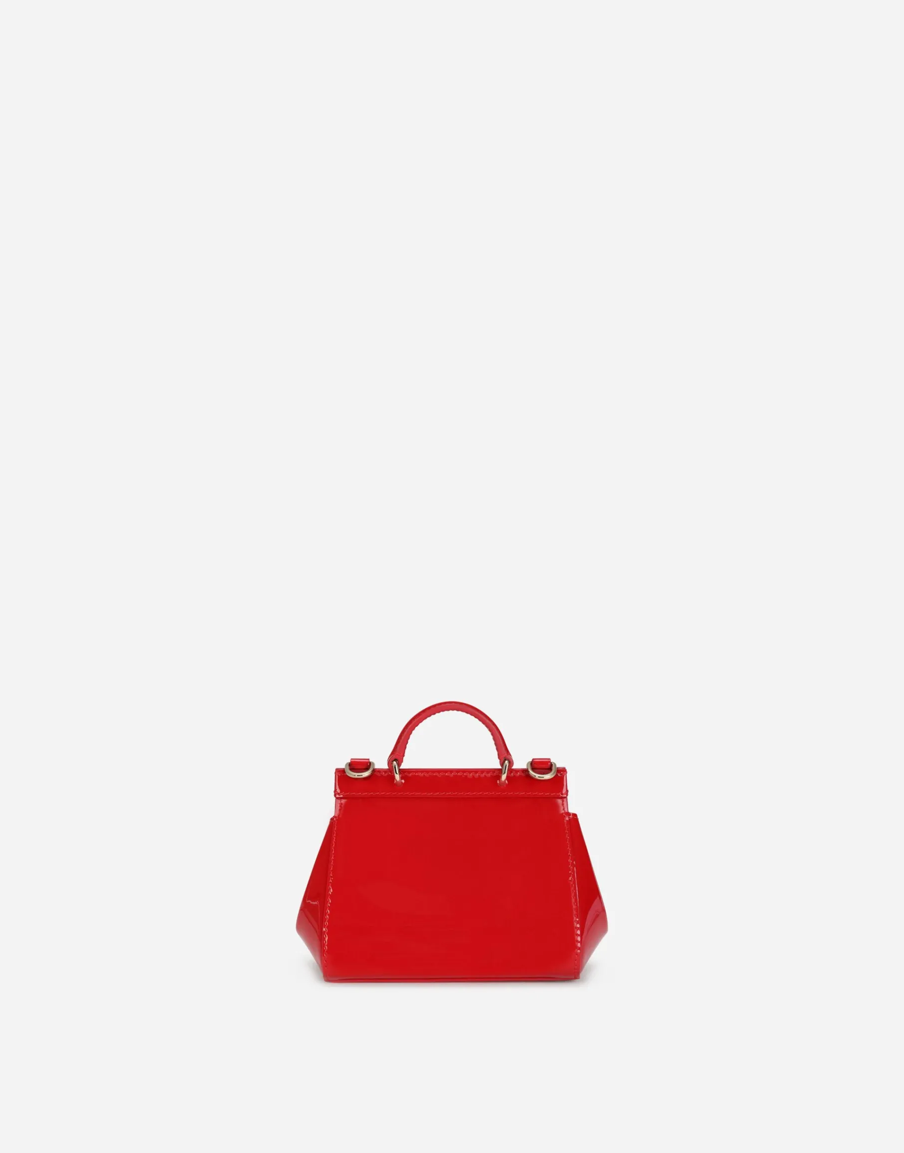 Patent leather mini Sicily bag