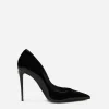 Patent leather pumps
