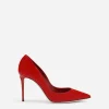 Patent leather pumps